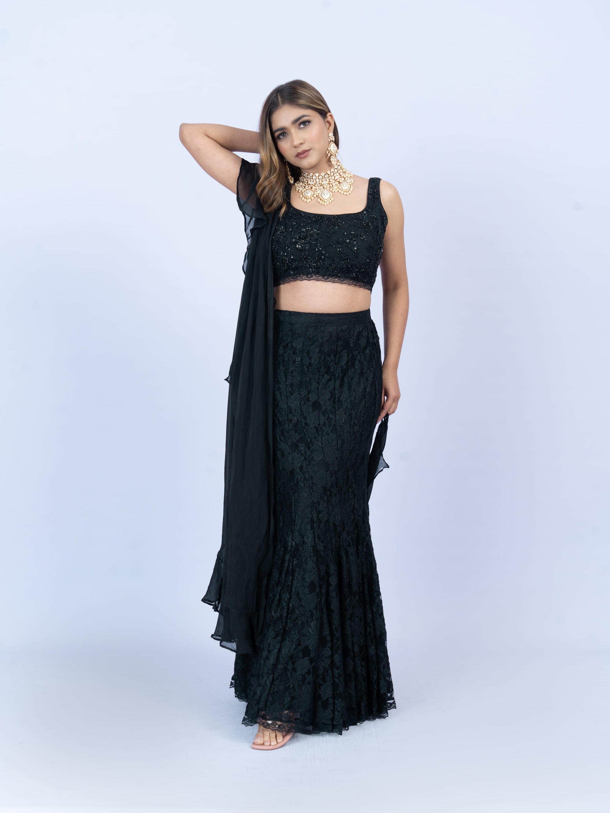 Shankle Lehenga set with dupatta