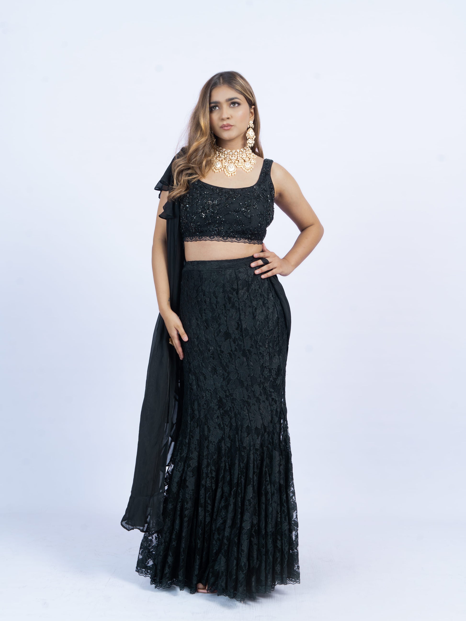 Shankle Lehenga set with dupatta