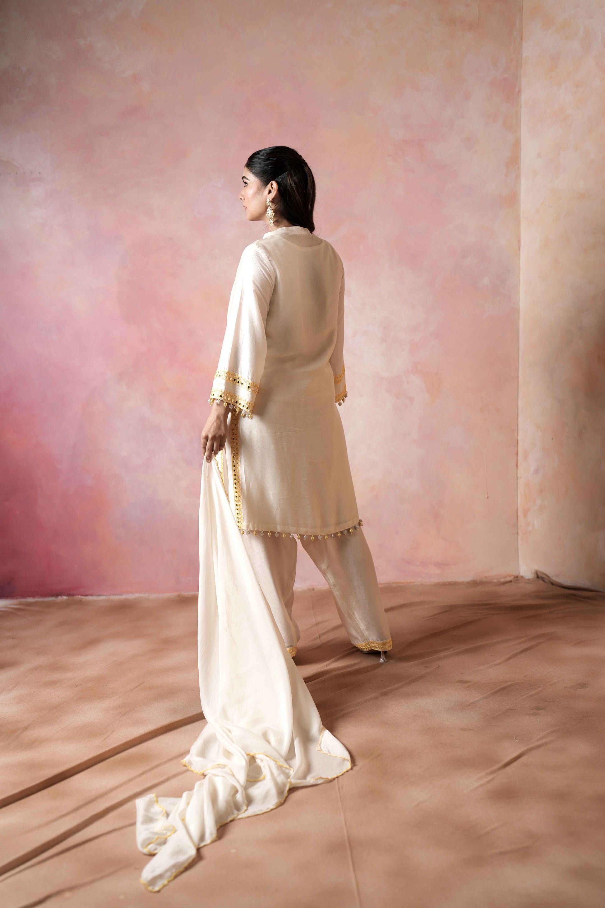 STRAIGHT KURTA WITH SALWAR PANTS