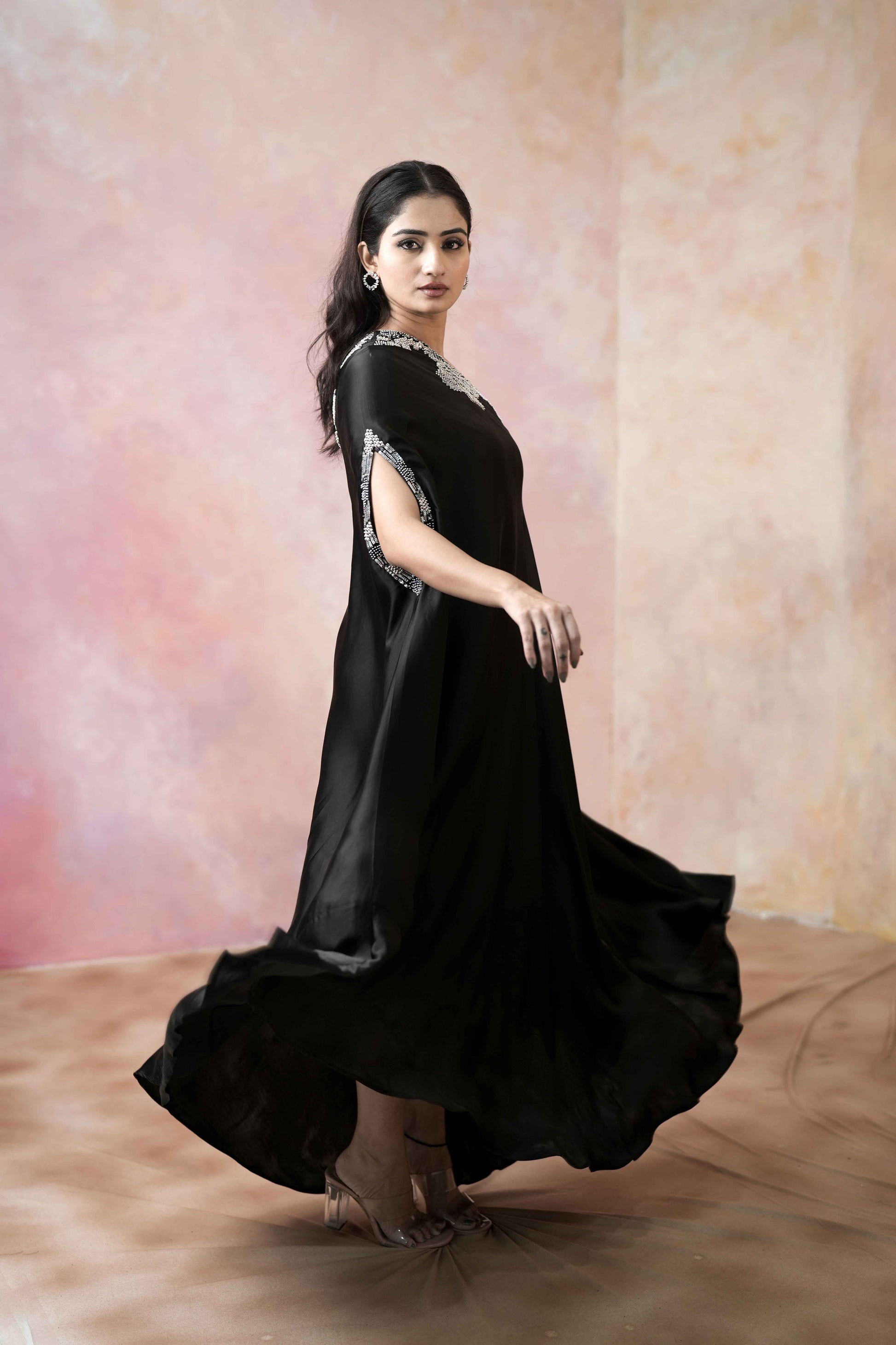 ONE SHOULDER FULL LENGTH DRESS