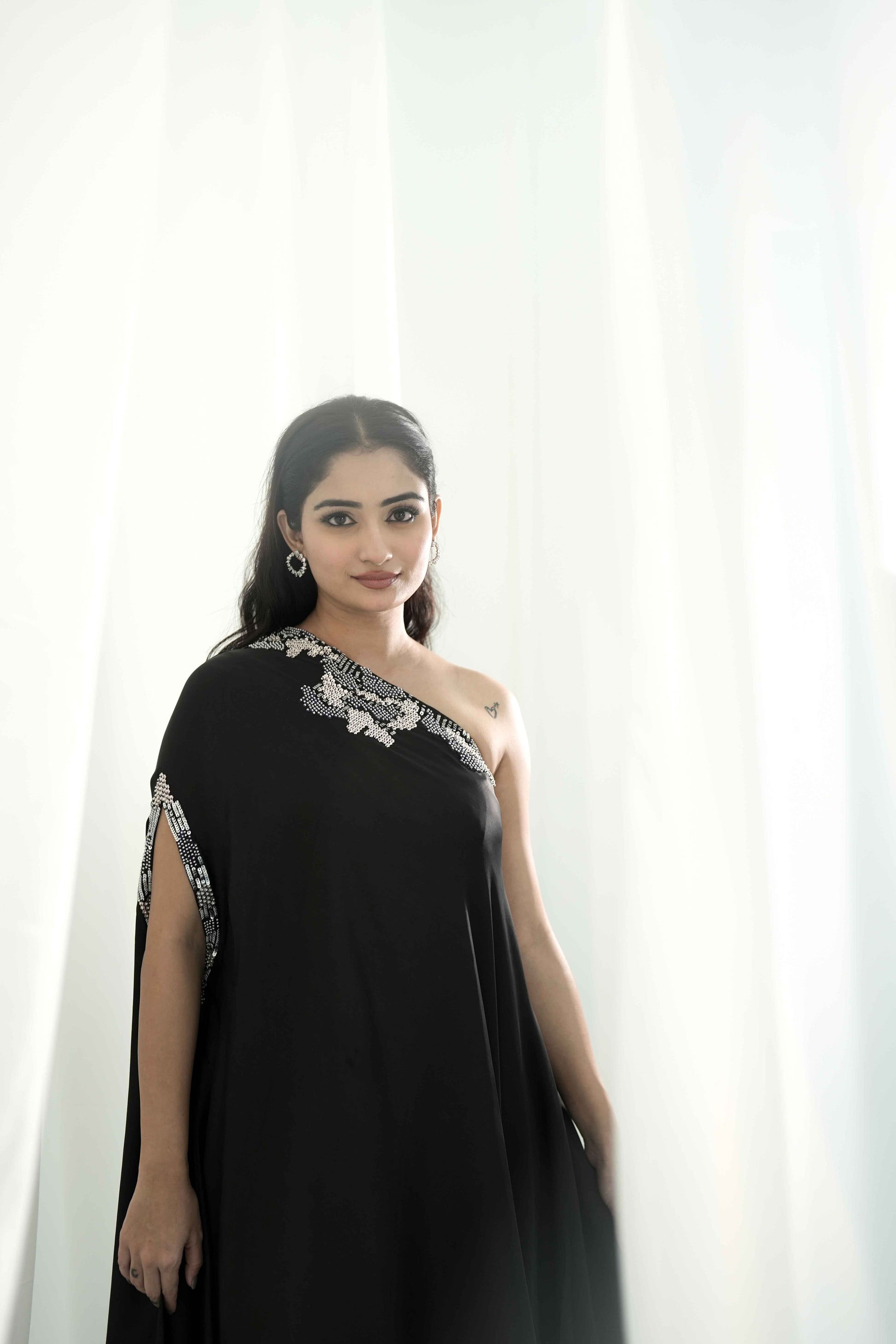 ONE SHOULDER FULL LENGTH DRESS